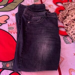 Angels Women's Dark Blue Skinny JeansAngel Bootcut loose fitting jeans